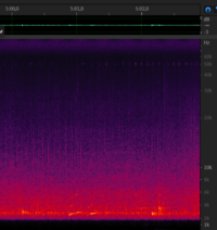 Chirp from 9 december - 5m00s.